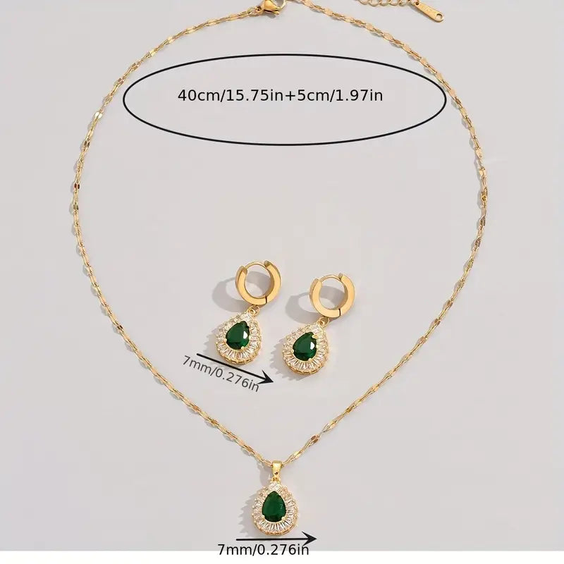 Rheya Lysandelle Parure de bijoux | Doré