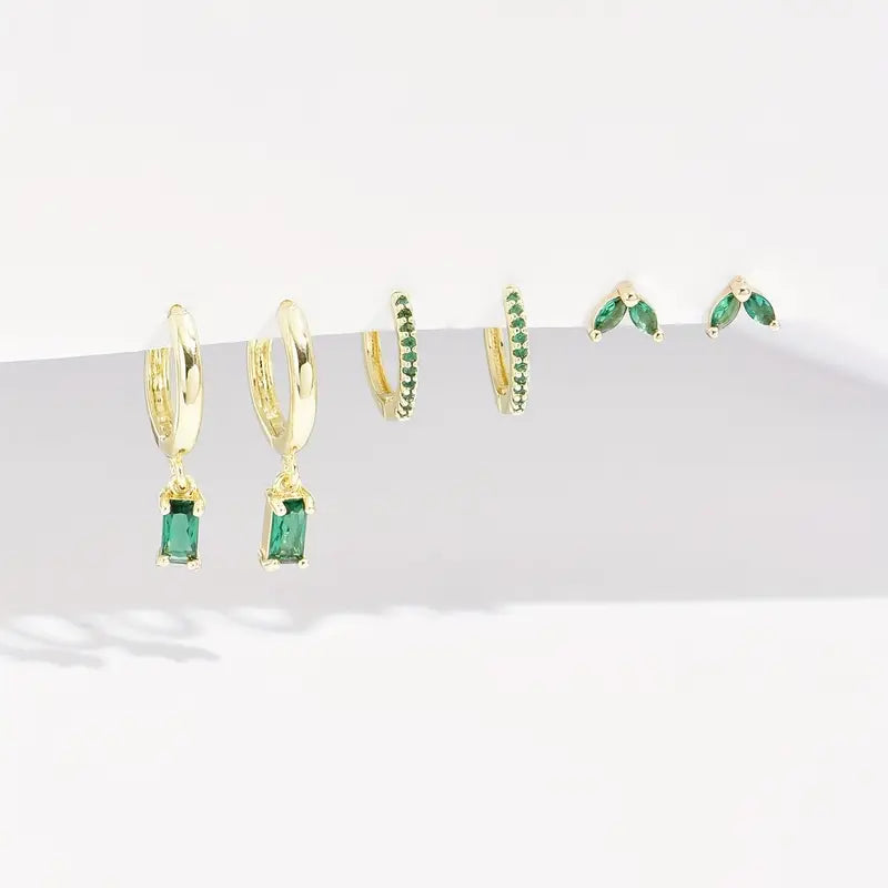 Fiorenza Viridelle Boucles d’oreilles Set | Doré