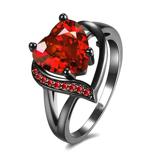 Calindra Rosethorne Bague | Black Finish