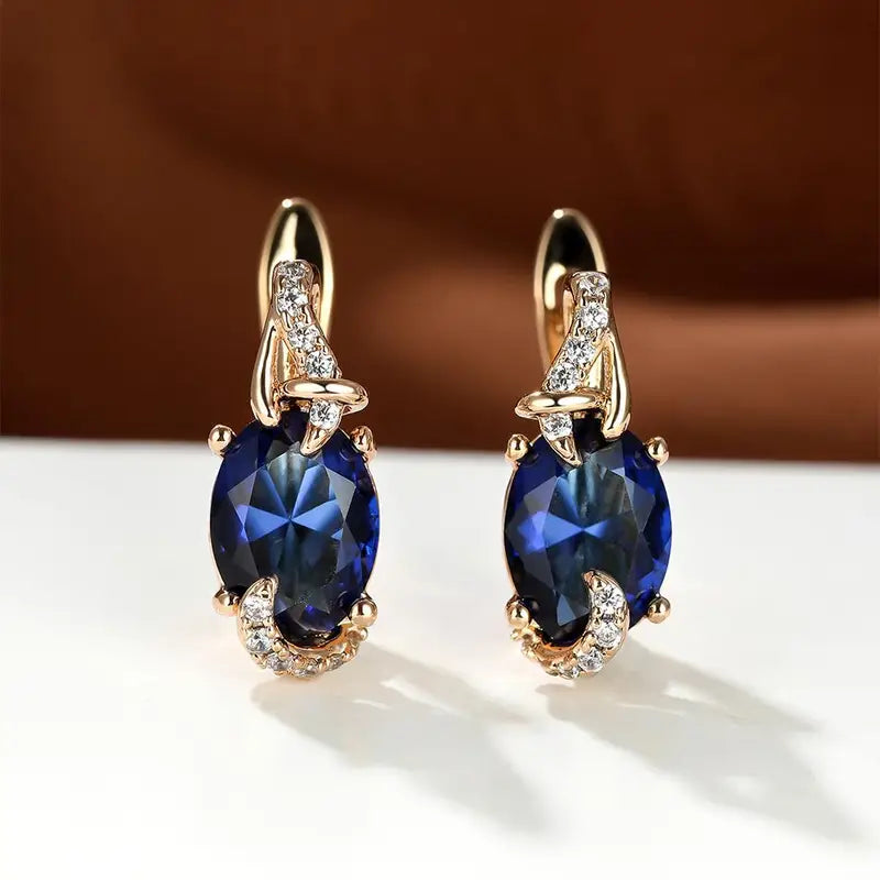 Royal Midnight Boucles d’oreilles pendantes | Doré