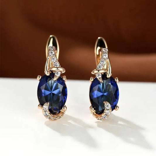 Royal Midnight Boucles d’oreilles pendantes | Doré