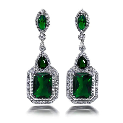 Clarion Verdancia Boucles d’oreilles | Or blanc