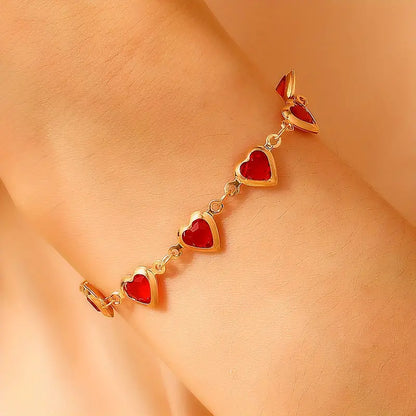 Ophelyra Garnetelle Bracelet | Doré