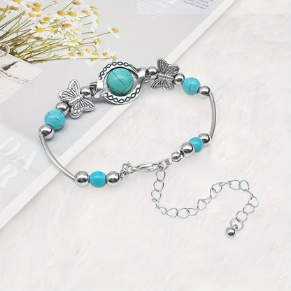 Bracelet Oasis Butterfly Drift | Or blanc