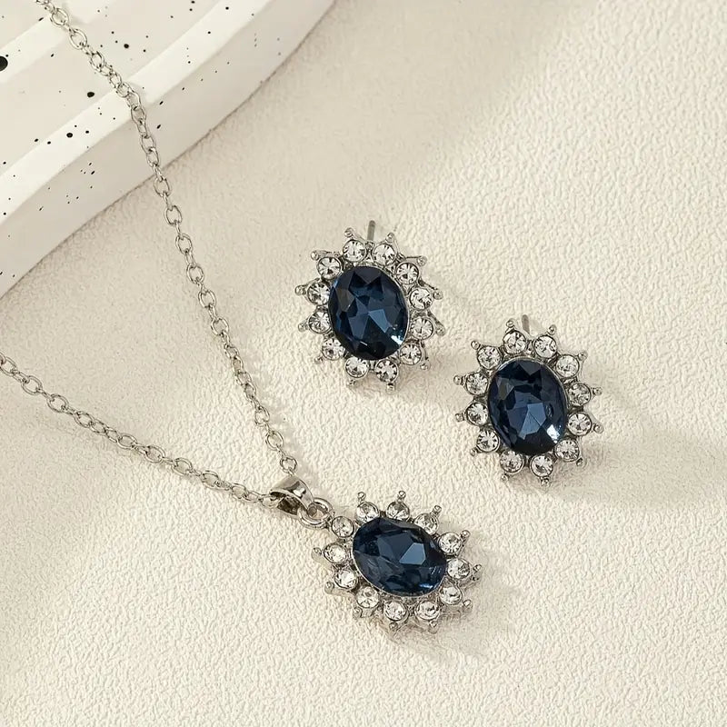 Katya Azuryn Parure de bijoux | Or blanc