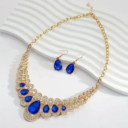 Maevina Zafiros Parure de bijoux | Doré