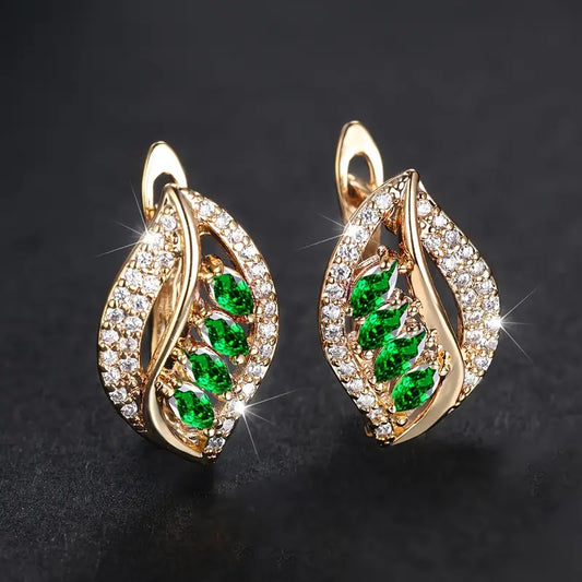 Isola Verdancia Boucles d’oreilles | Doré