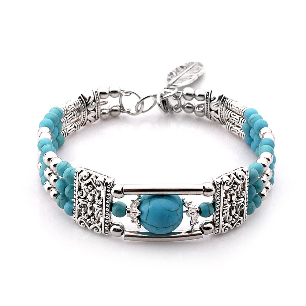 Bracelet Azura Mesa | Or blanc