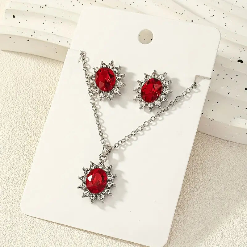 Katya Ruberyn Parure de bijoux | Or blanc