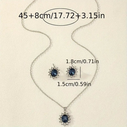 Katya Azuryn Parure de bijoux | Or blanc