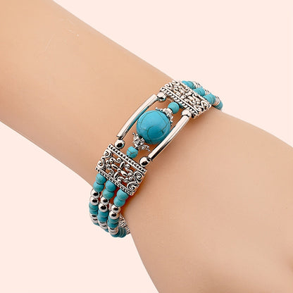 Bracelet Azura Mesa | Or blanc