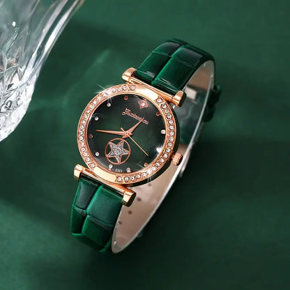 Verdantra Timecourt Parure de bijoux | Doré