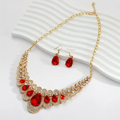 Maevina Crimselle Parure de bijoux | Doré