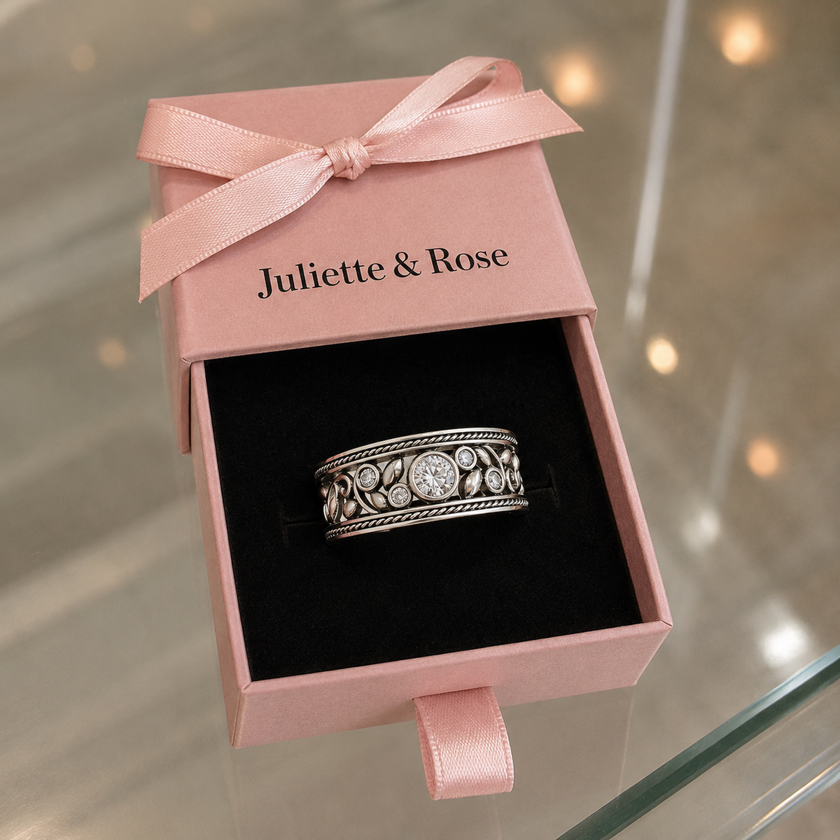 Bague Argent Intemporelle™ – Éclat de Zircone