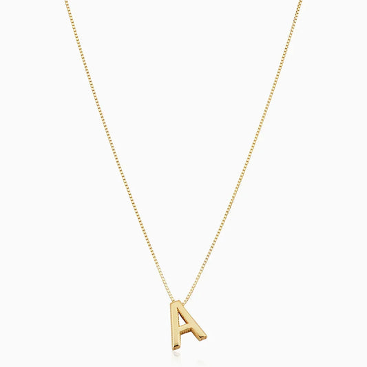 Collier Initial Lettre d'Amour