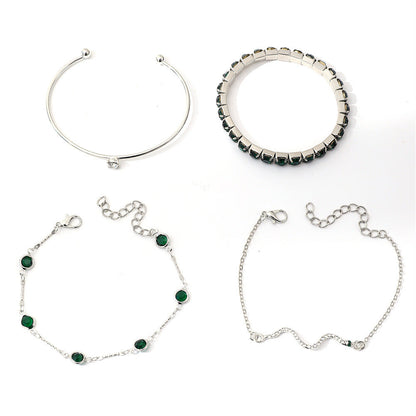 Sorina Feldwyn Ensemble de bracelets | Or blanc