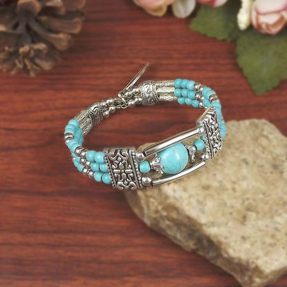 Bracelet Azura Mesa | Or blanc