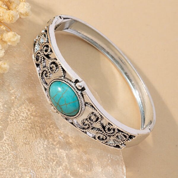 Bracelet vintage Alouette Crest | Or blanc