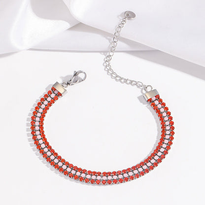 Signature Shine Bracelet | Or blanc