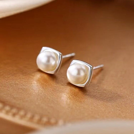 Boucles d'oreilles en perles d'eau douce