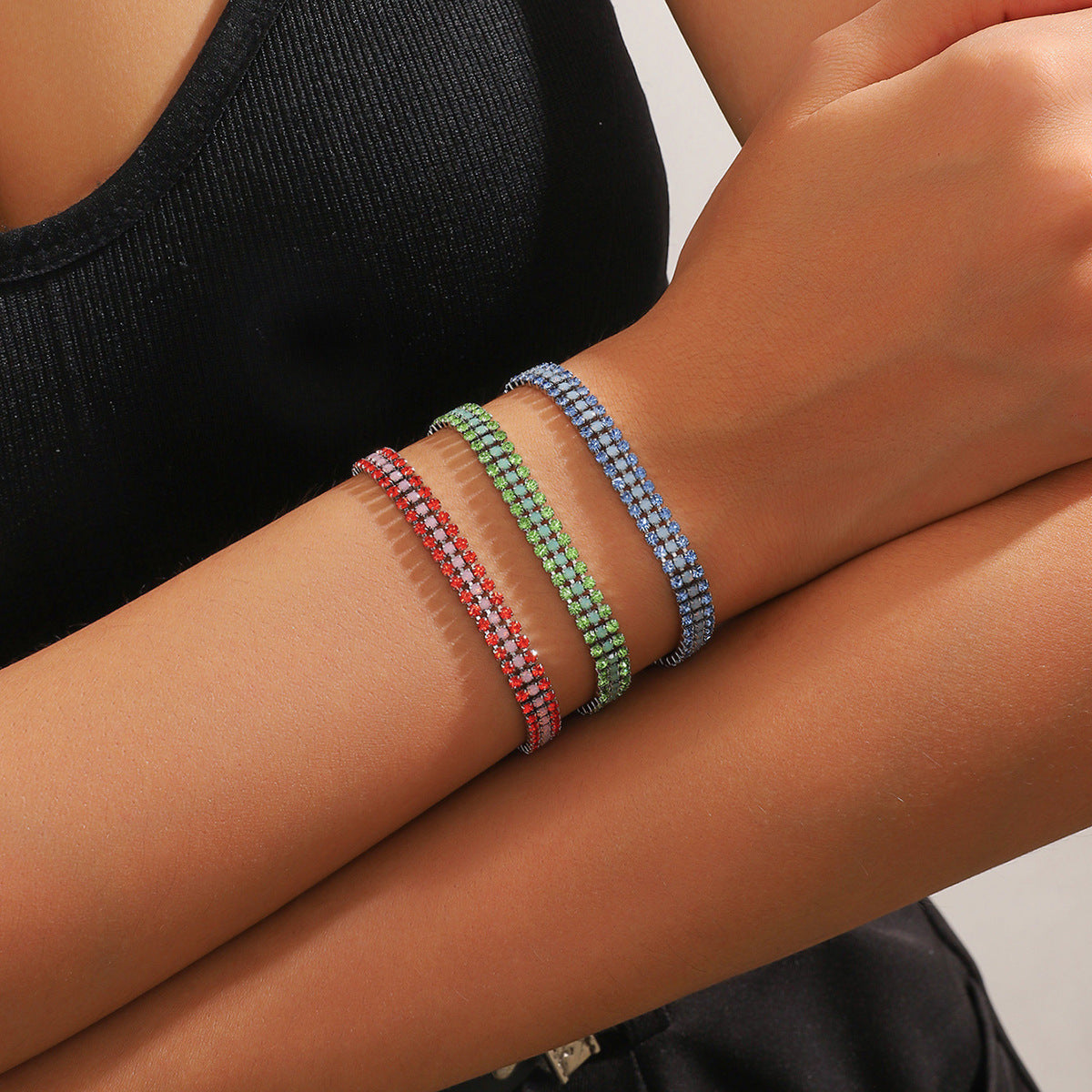 Signature Shine Bracelet | Or blanc