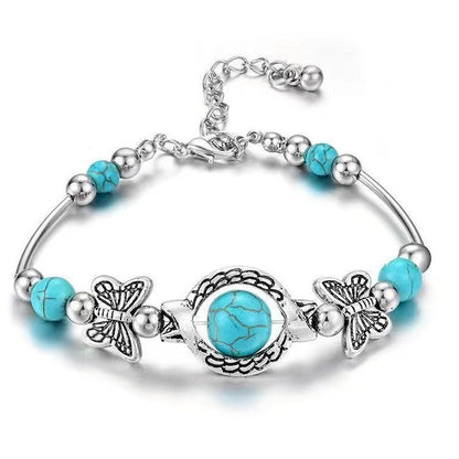 Bracelet Oasis Butterfly Drift | Or blanc