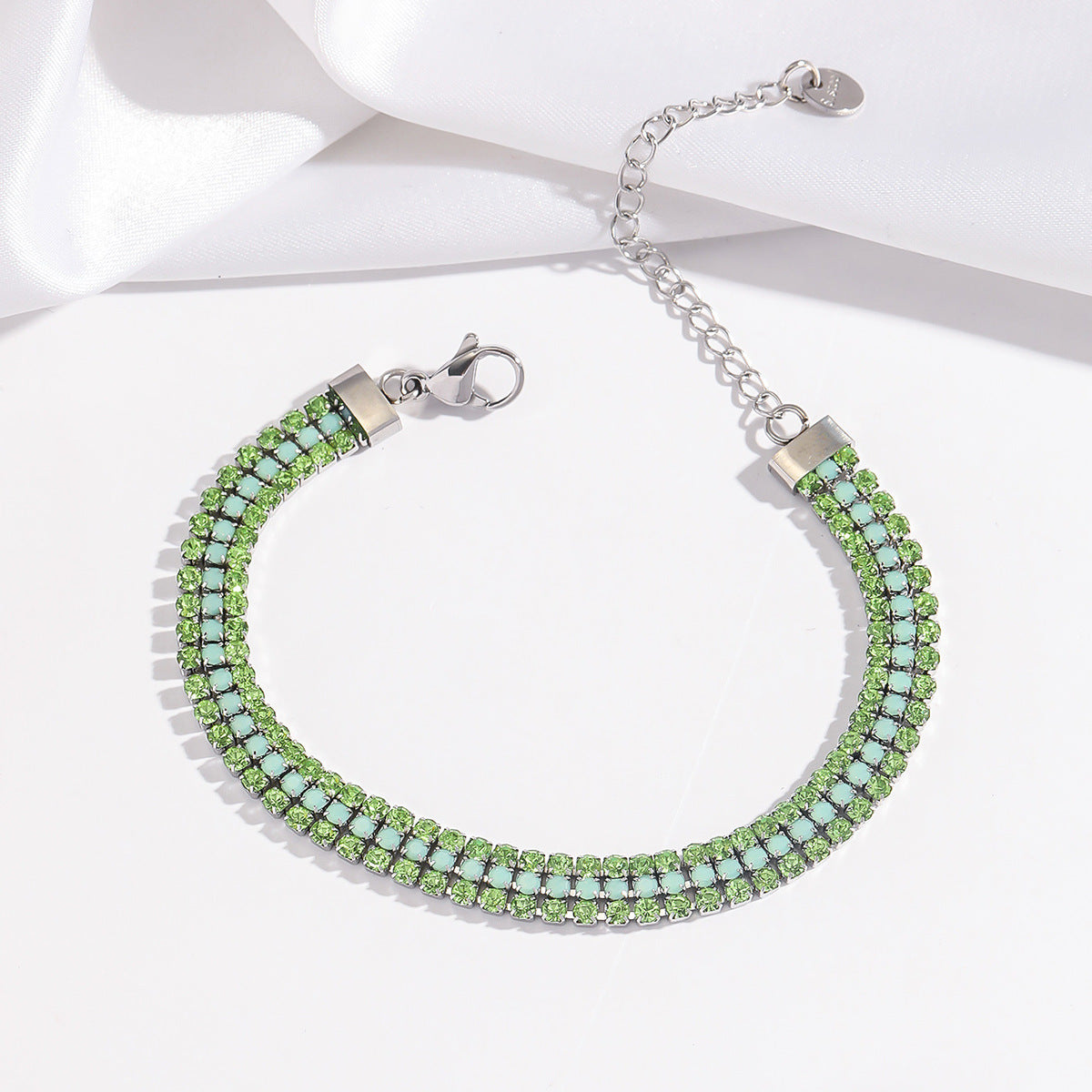 Signature Shine Bracelet | Or blanc