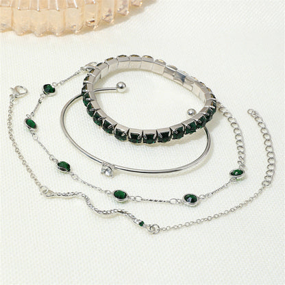 Sorina Feldwyn Ensemble de bracelets | Or blanc