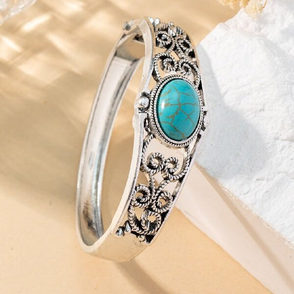 Bracelet vintage Alouette Crest | Or blanc