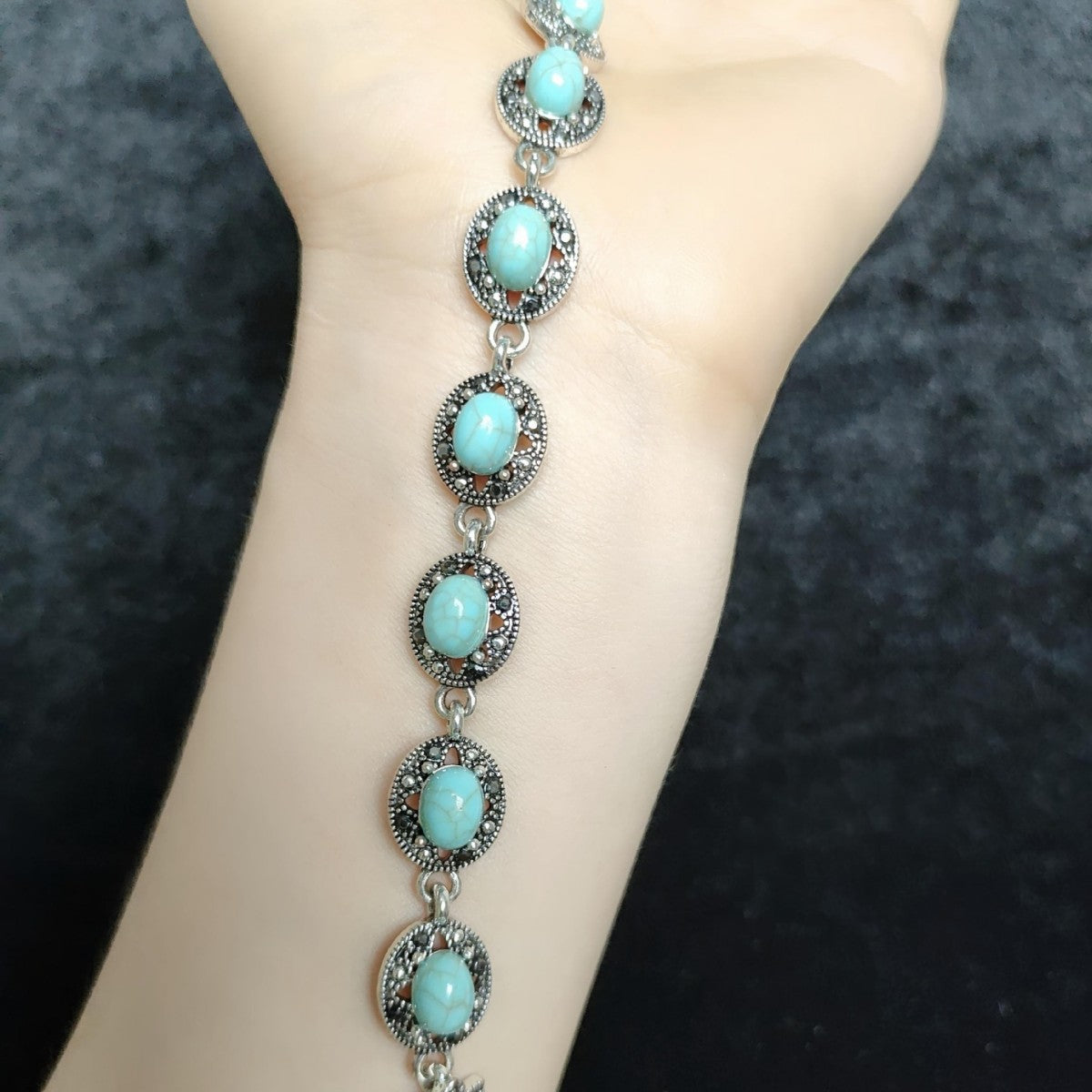 Bracelet Corvelle Noble Emblem | Or blanc