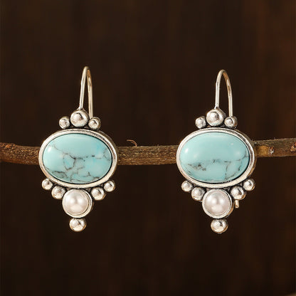 Boucles d’oreilles Briselle Shorelight | Or blanc