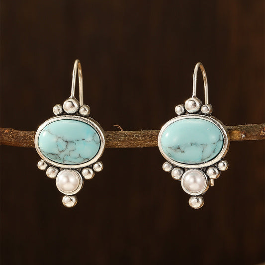 Boucles d’oreilles Briselle Shorelight | Or blanc