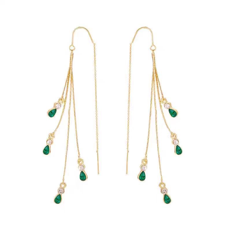 Calista Moreau Tassel Boucles d’oreilles | Doré