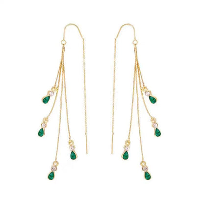 Calista Moreau Tassel Boucles d’oreilles | Doré