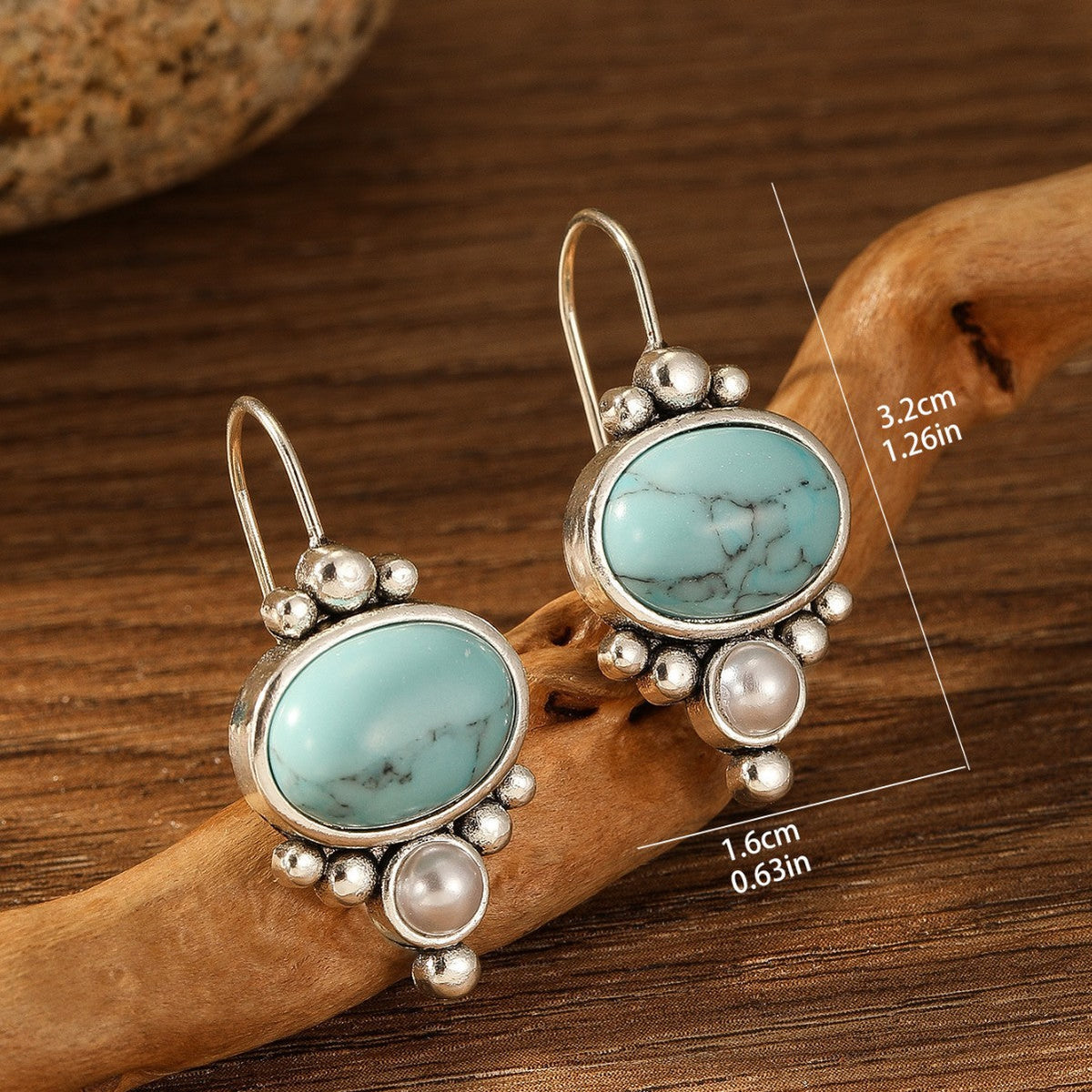 Boucles d’oreilles Briselle Shorelight | Or blanc