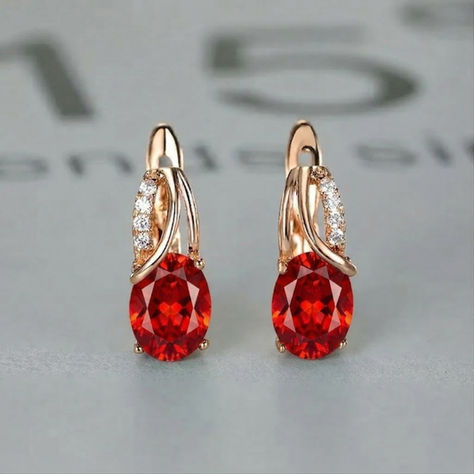 Veressa Ruberine Boucles d’oreilles | Doré