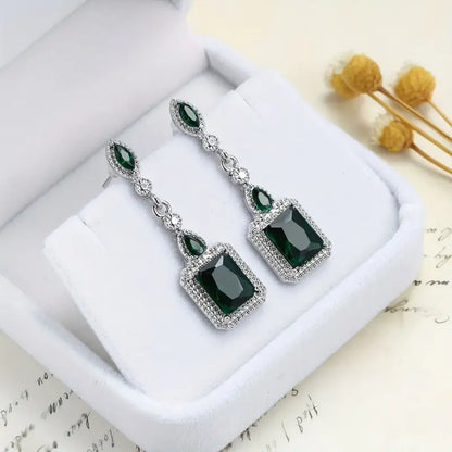 Clarion Verdancia Boucles d’oreilles | Or blanc