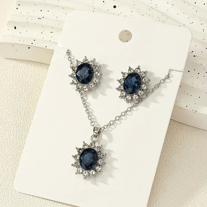 Katya Azuryn Parure de bijoux | Or blanc