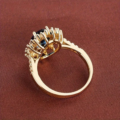 Vionne Saphirae Bague | Doré
