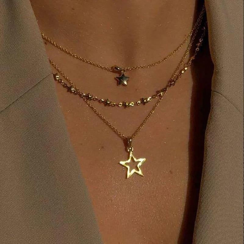 Vintage Star Necklace