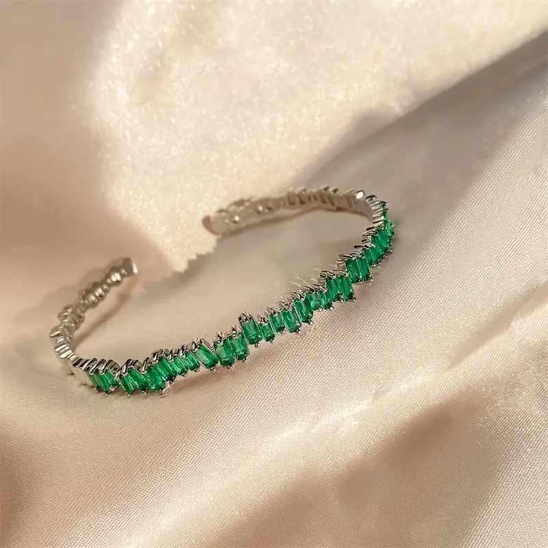 Milena Thalys Bracelet | Or blanc