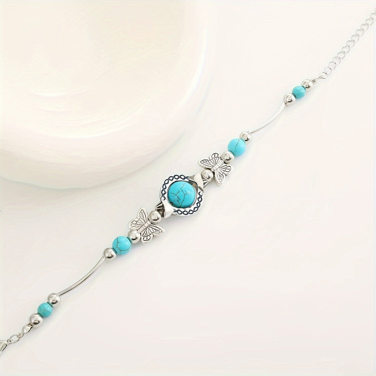 Bracelet Oasis Butterfly Drift | Or blanc