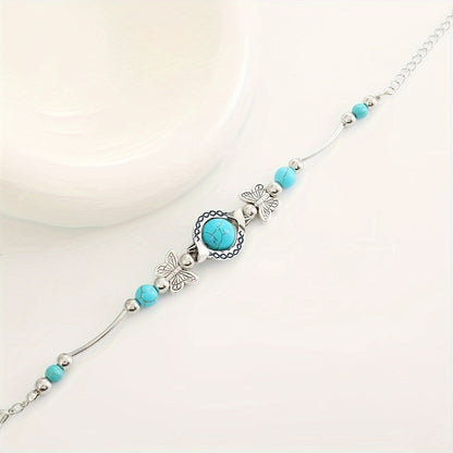 Bracelet Oasis Butterfly Drift | Or blanc