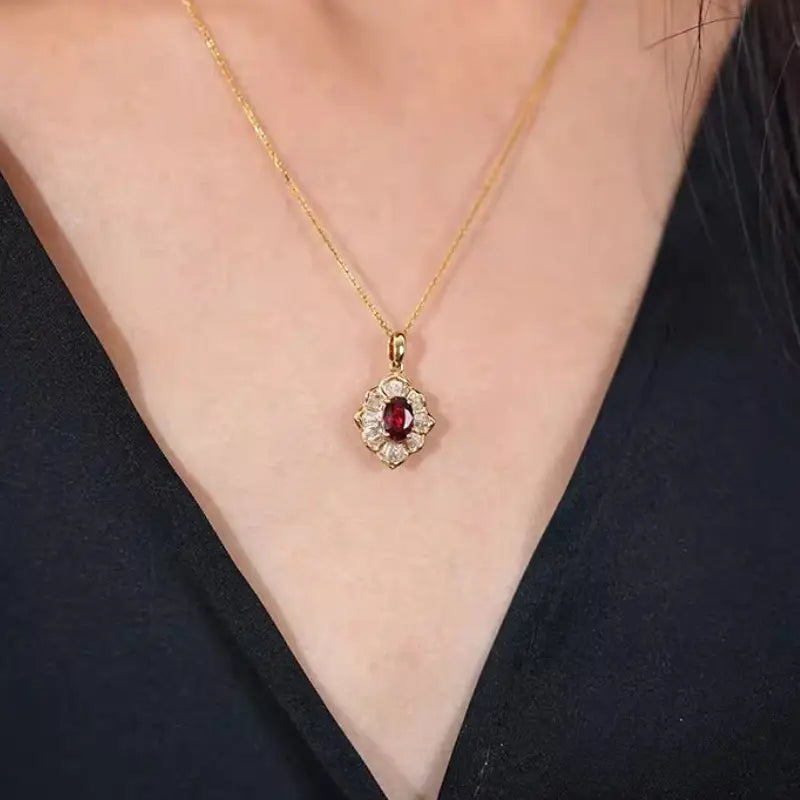 Kavella Solcrimson Collier | Doré