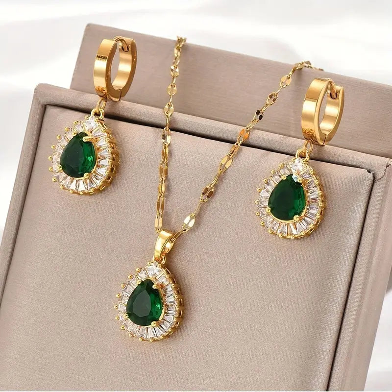 Rheya Lysandelle Parure de bijoux | Doré