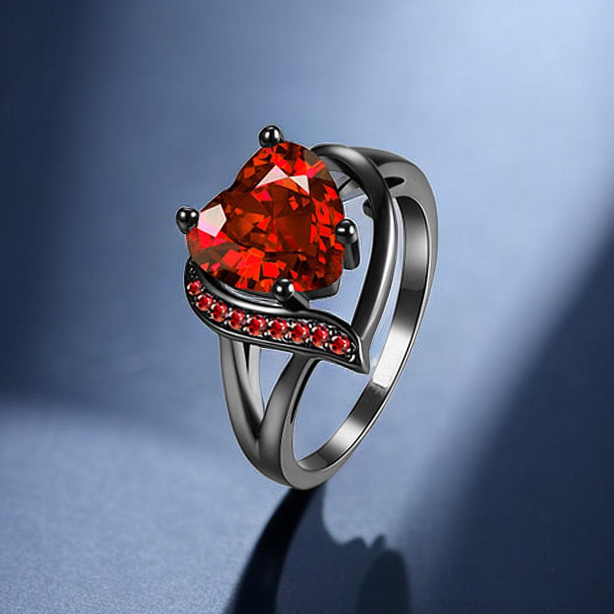 Calindra Rosethorne Bague | Black Finish