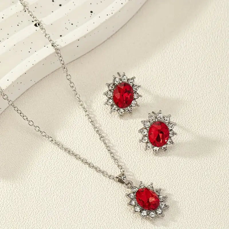 Katya Ruberyn Parure de bijoux | Or blanc