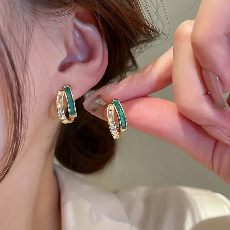 Chloé Feuillage Boucles d’oreilles | Doré