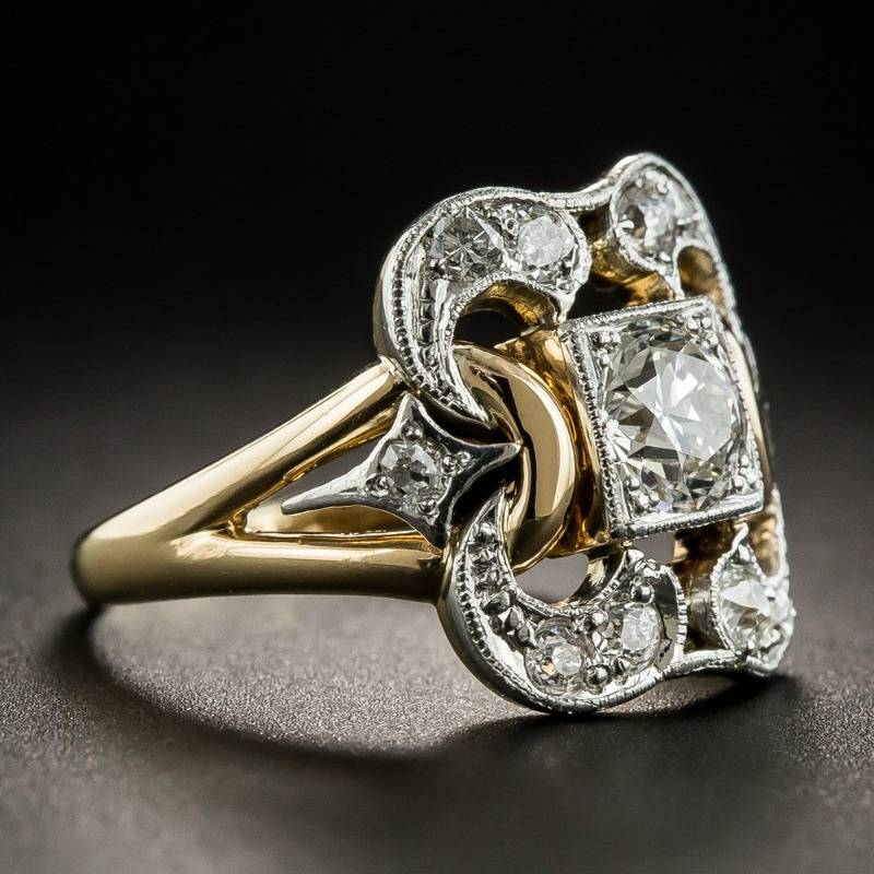 Bague Dorée Élégance™ – Brillance de Zircone