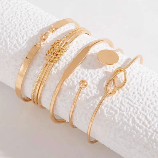 Ensemble de Bracelets Élégance Nouée